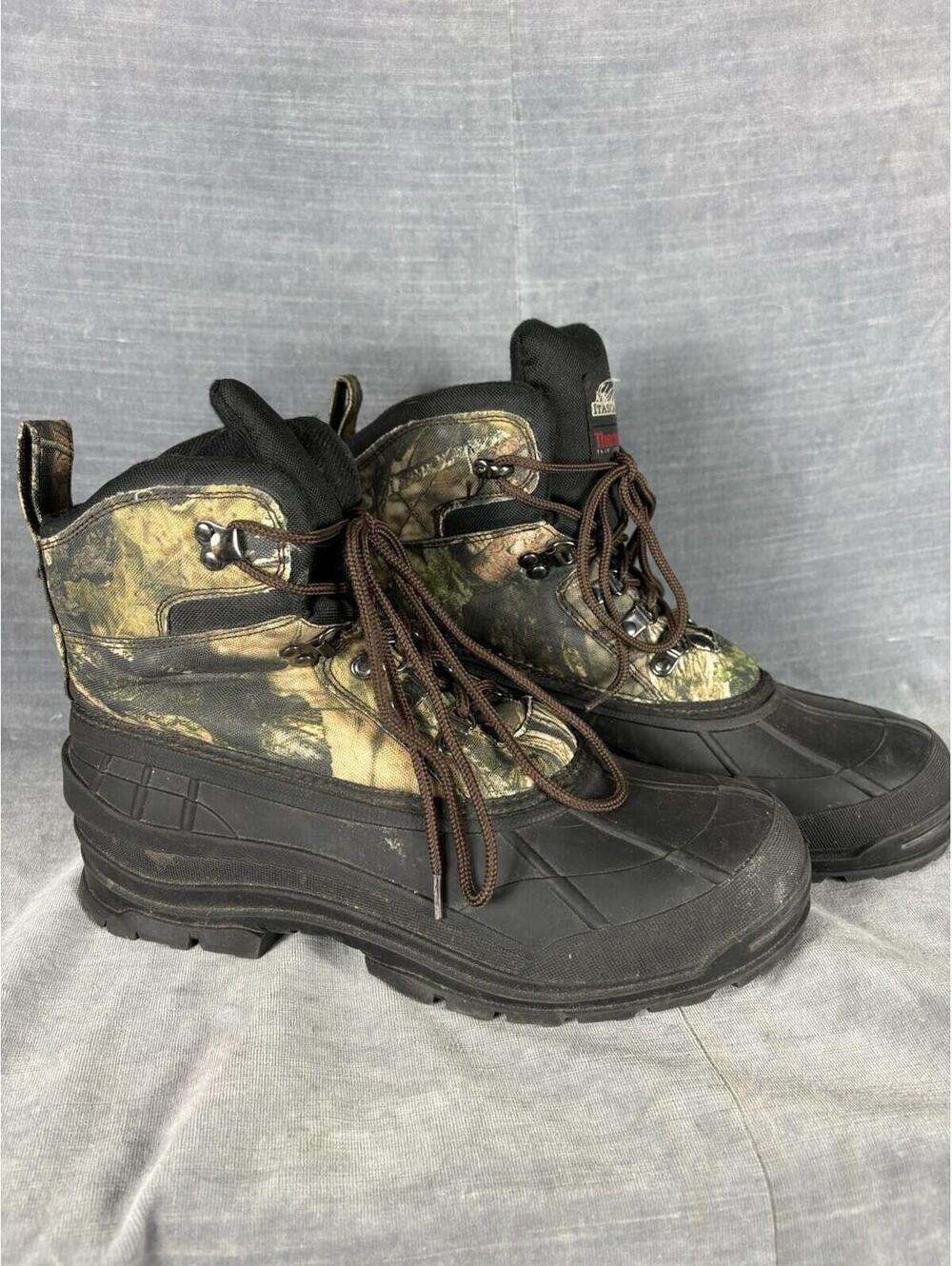 Itasca 3M Thinsulate Camouflage Waterproof Hunting Hiking Boots Mens Size 10